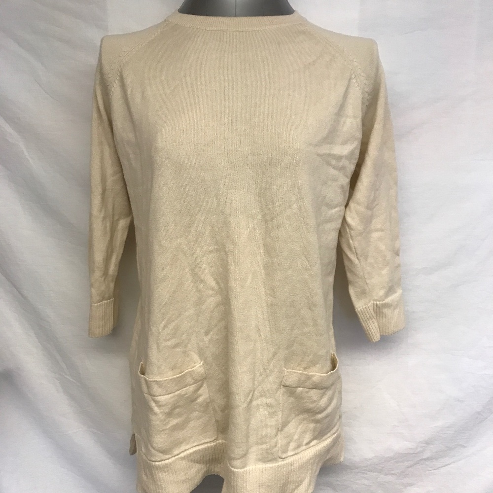 Jeanne Pierre Long 3/4 Sleeve Sweater -  Medium